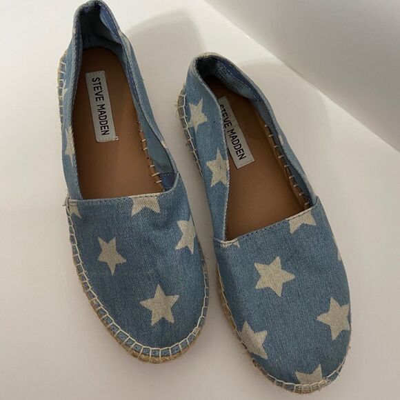 Steve Madden Platform Espadrille Slide On Shoes - Picture 2 of 8